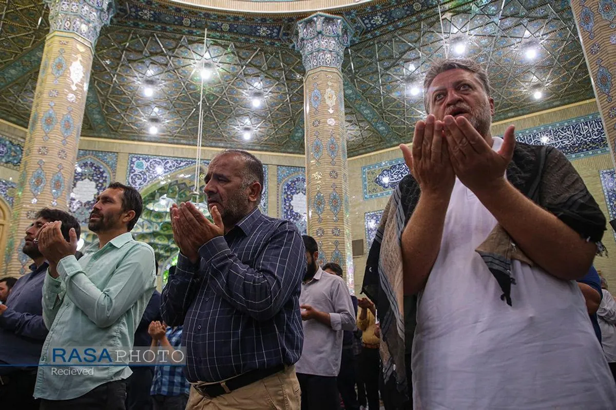 اقامه نماز عید سعید قربان در مسجد مقدس جمکران