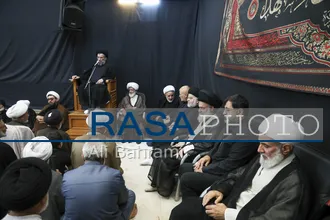 گرامیداشت رهبر شهید انقلاب در بیت حضرت آیت الله نوری همدانی