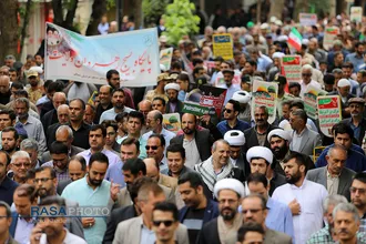 به سوی قدس | راهپیمایی روز جهانی قدس در بجنورد