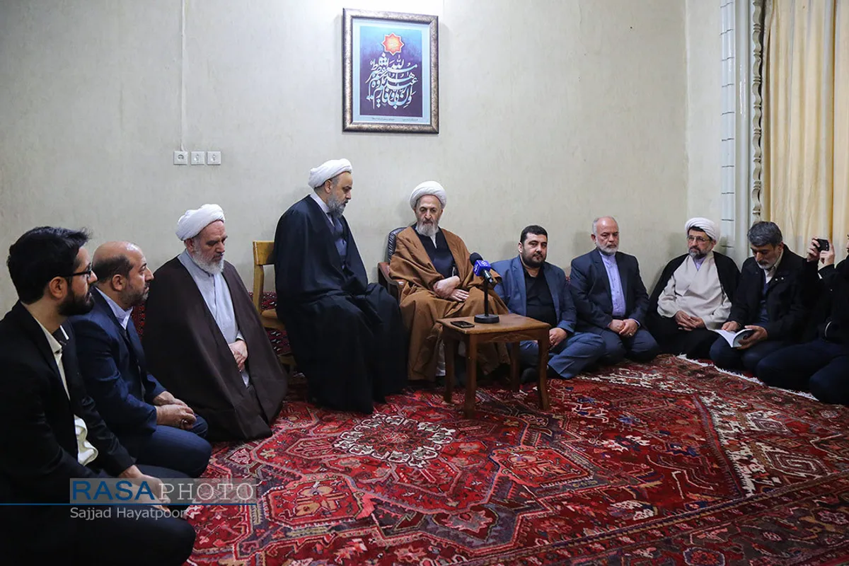 دیدار حجت الاسلام شهریاری دبیرکل جدید مجمع تقریب مذاهب اسلامی با مراجع تقلید