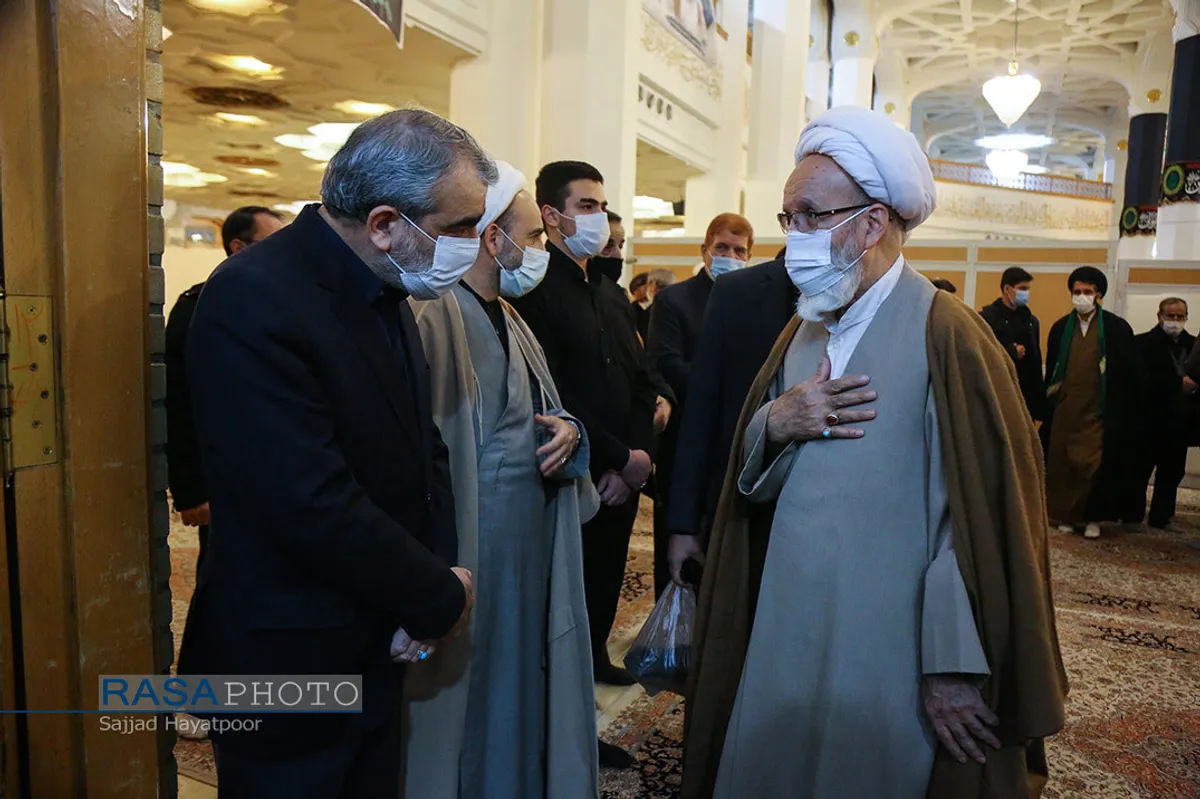 مراسم چهلمین روز درگذشت آیت الله محمدی یزدی