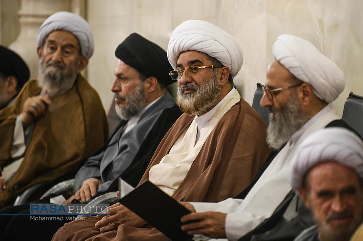 مراسم چهلمین روز ارتحال آیت الله علوی گرگانی