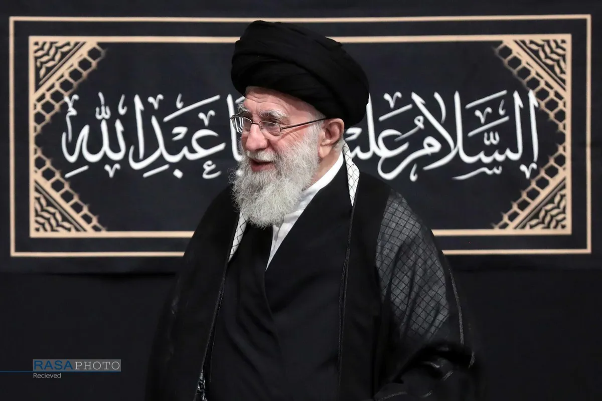 دومین شب مراسم عزاداری حضرت اباعبدالله الحسین (علیه&zwnj;السلام) با حضور رهبر انقلاب