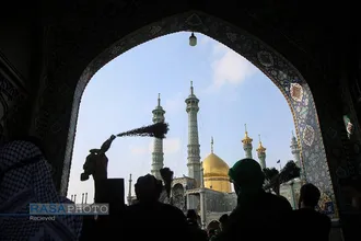 عزاداری روز شهادت حضرت صدیقه کبری (سلام&zwnj;الله&zwnj;علیها) در قم