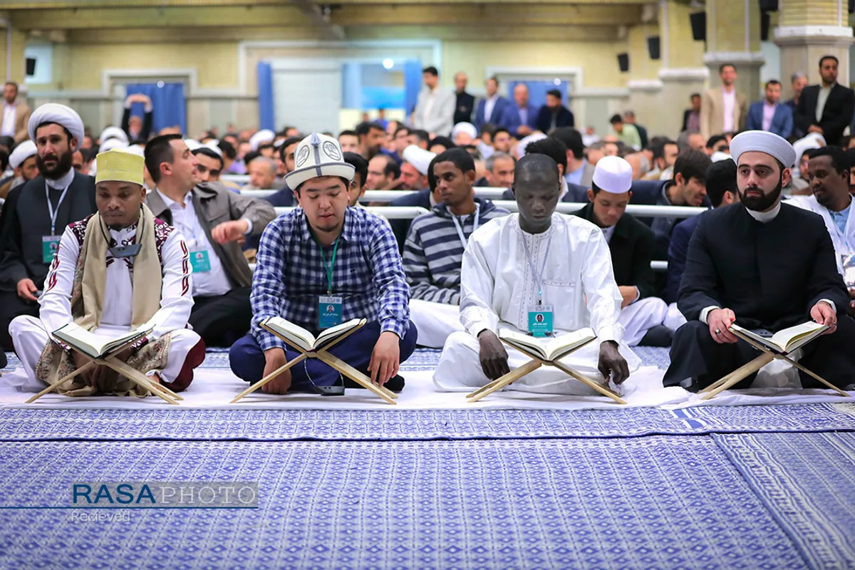 دیدار شرکت&zwnj;کنندگان در مسابقات بین&zwnj;المللی قرآن با رهبر انقلاب