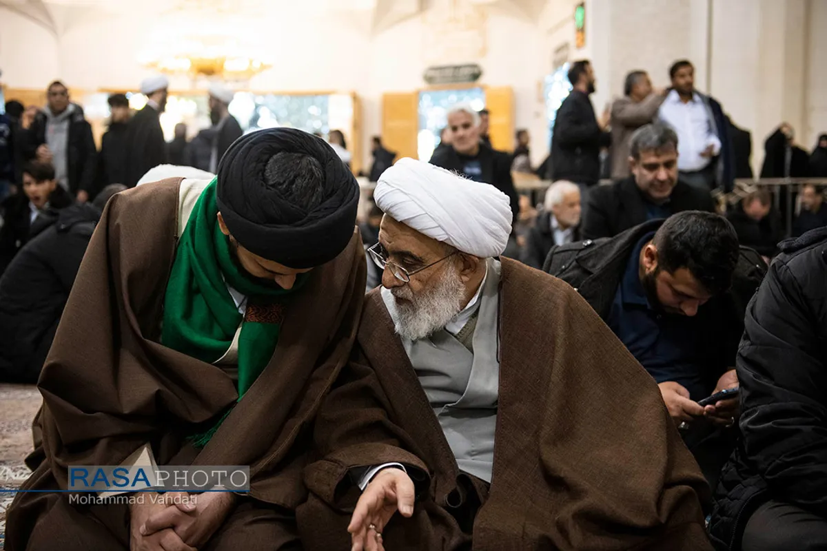 دومین سالگرد ارتحال علامه مصباح یزدی در حرم حضرت معصومه (س)