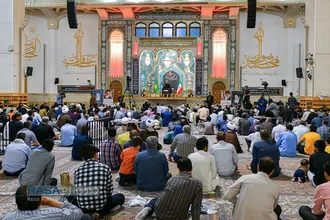 مراسم شام رحلت بنیانگذار انقلاب اسلامی در حرم حضرت معصومه (سلام&zwnj;الله&zwnj;علیها)
