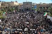 تجمع بزرگ طلاب در حمایت از بیانیه گام دوم انقلاب