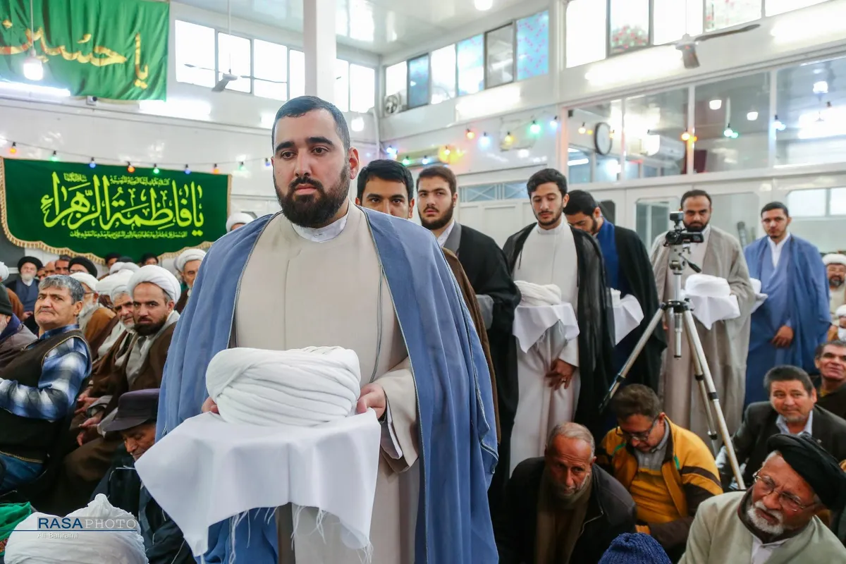 جشن سالروز میلاد حضرت زهرا (سلام&zwnj;الله&zwnj;علیها) و عمامه&zwnj;گذاری طلاب