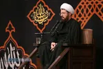 مراسم عزاداری شب عاشورای حسینی (علیه&zwnj;السلام) با حضور رهبر انقلاب