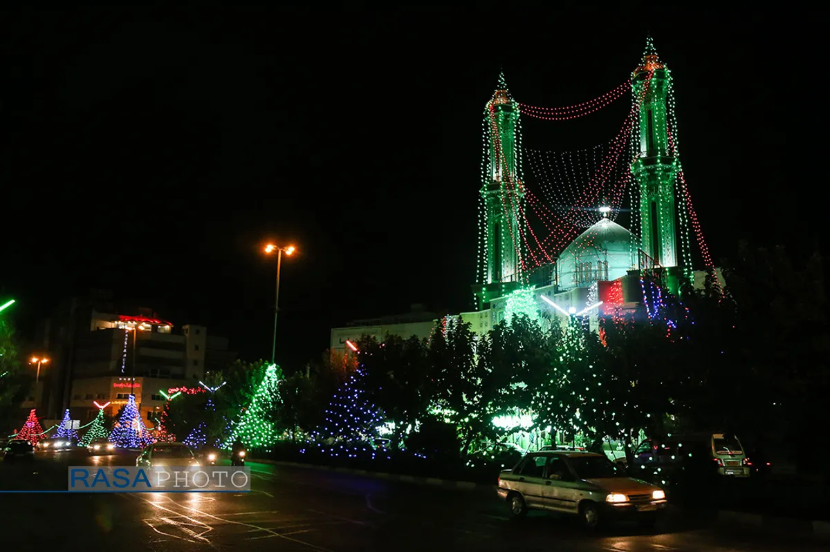 شهر مقدس قم در شب عید سعید غدیر