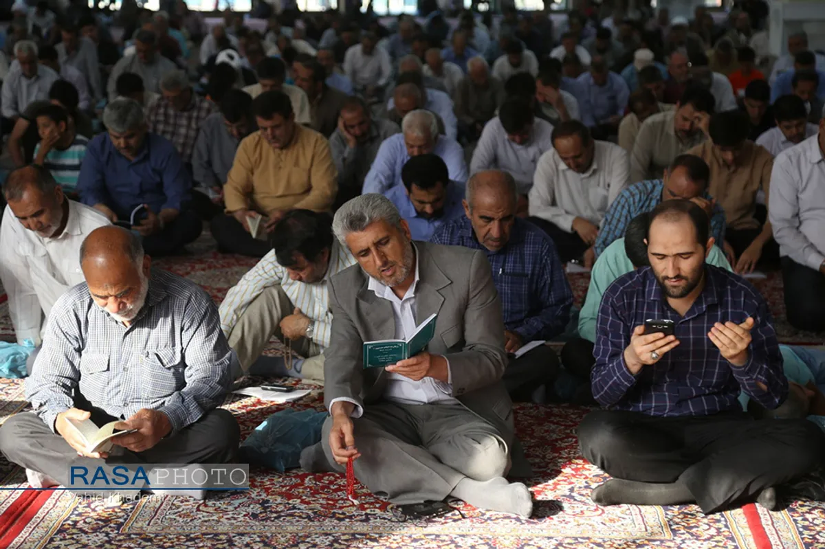 مراسم دعای عرفه در بجنورد