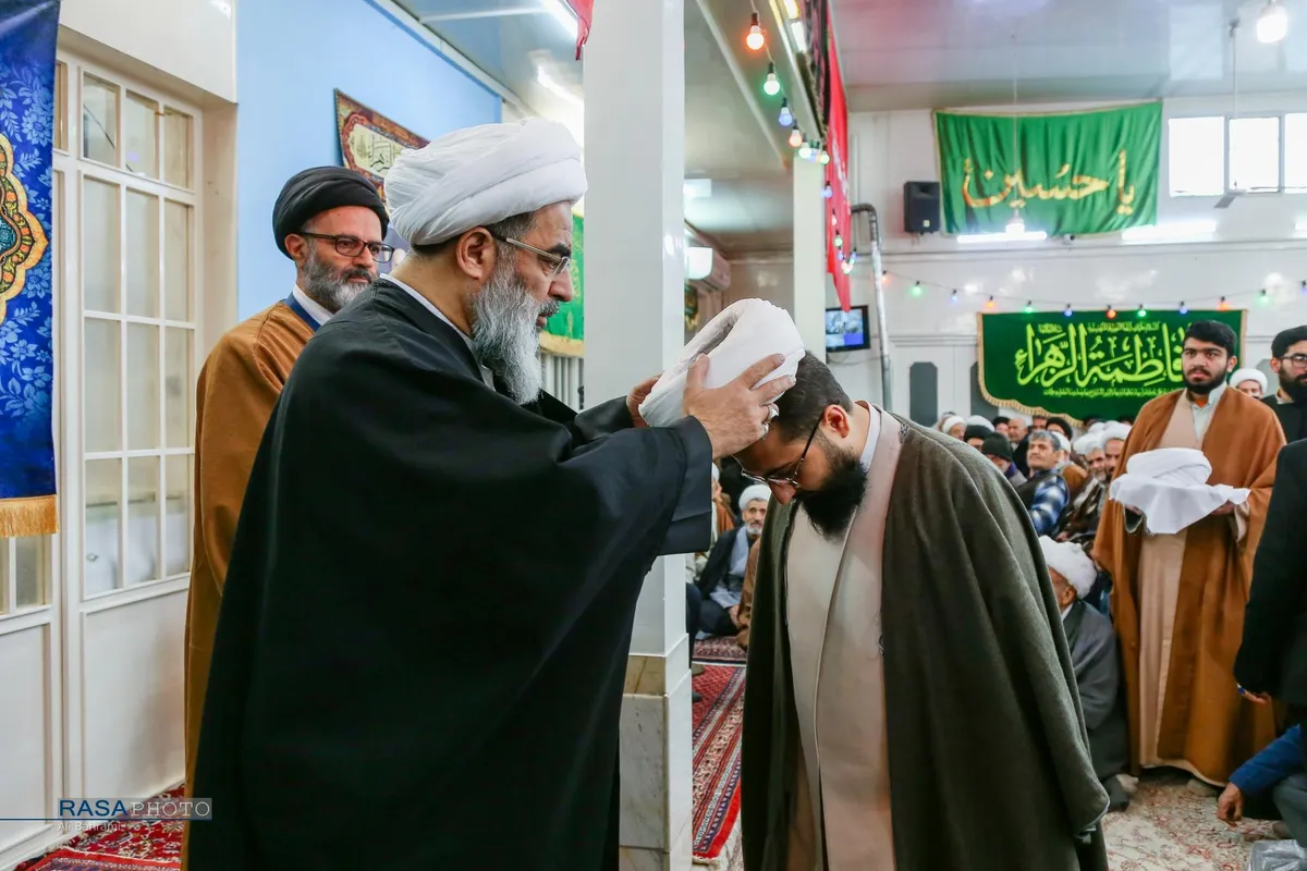 جشن سالروز میلاد حضرت زهرا (سلام&zwnj;الله&zwnj;علیها) و عمامه&zwnj;گذاری طلاب