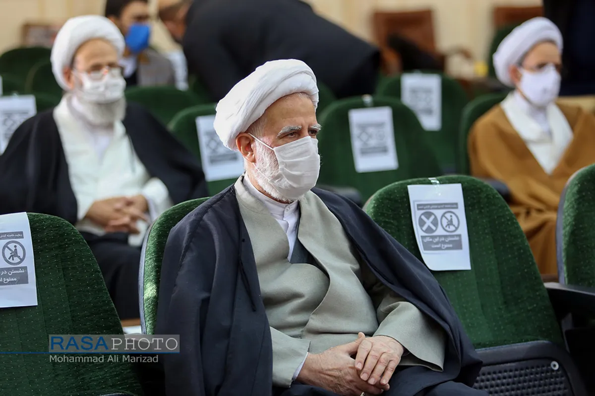 حضور وزیر بهداشت در جلسه جامعه مدرسین