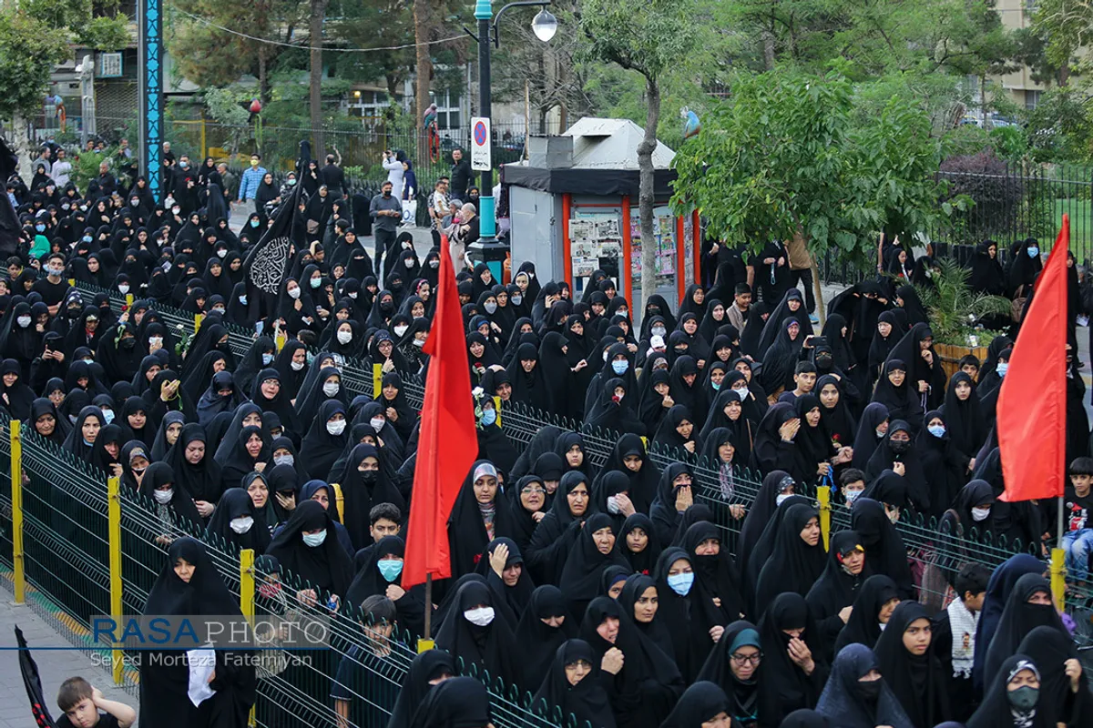 تشییع پیکر پاک شهدای خانطومان در مشهد مقدس
