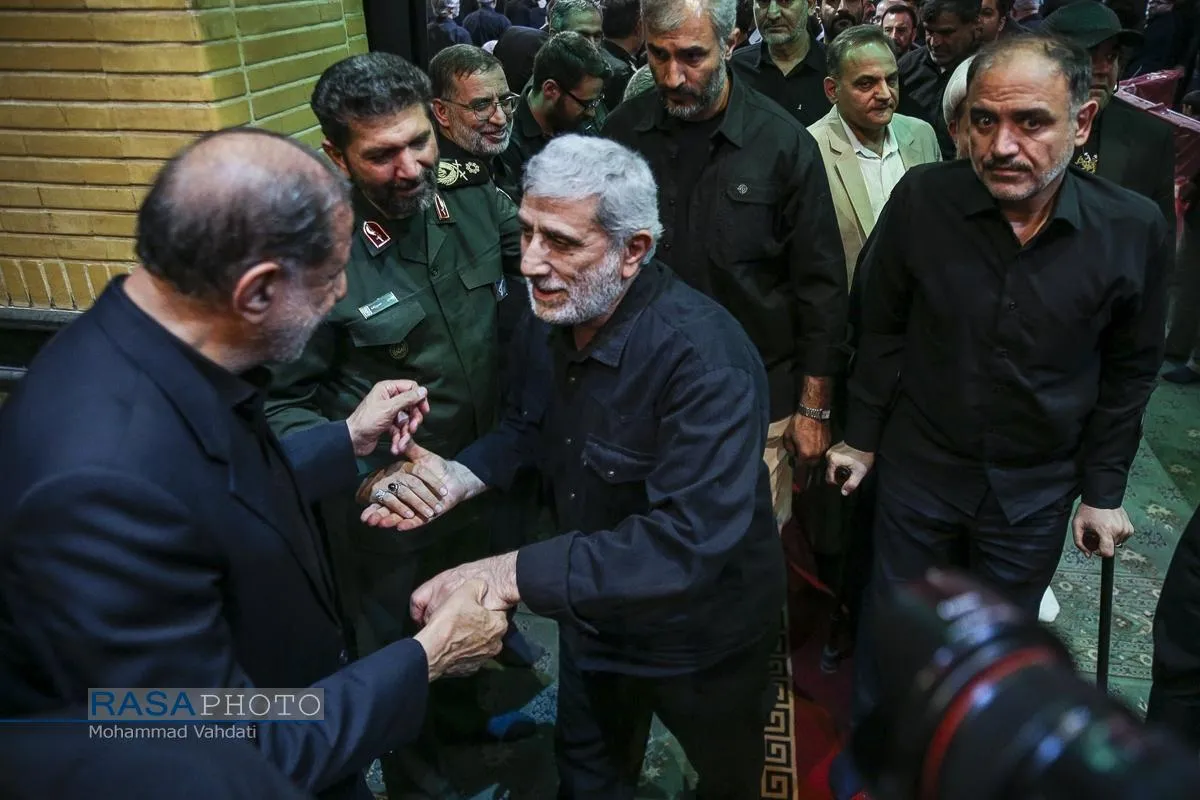 مراسم چهلم سرلشکر شهید حاج محمدحسن محققی