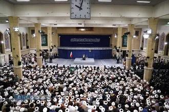 دیدار جمعی از مبلغان و طلاب حوزه&zwnj;های علمیه سراسر کشور