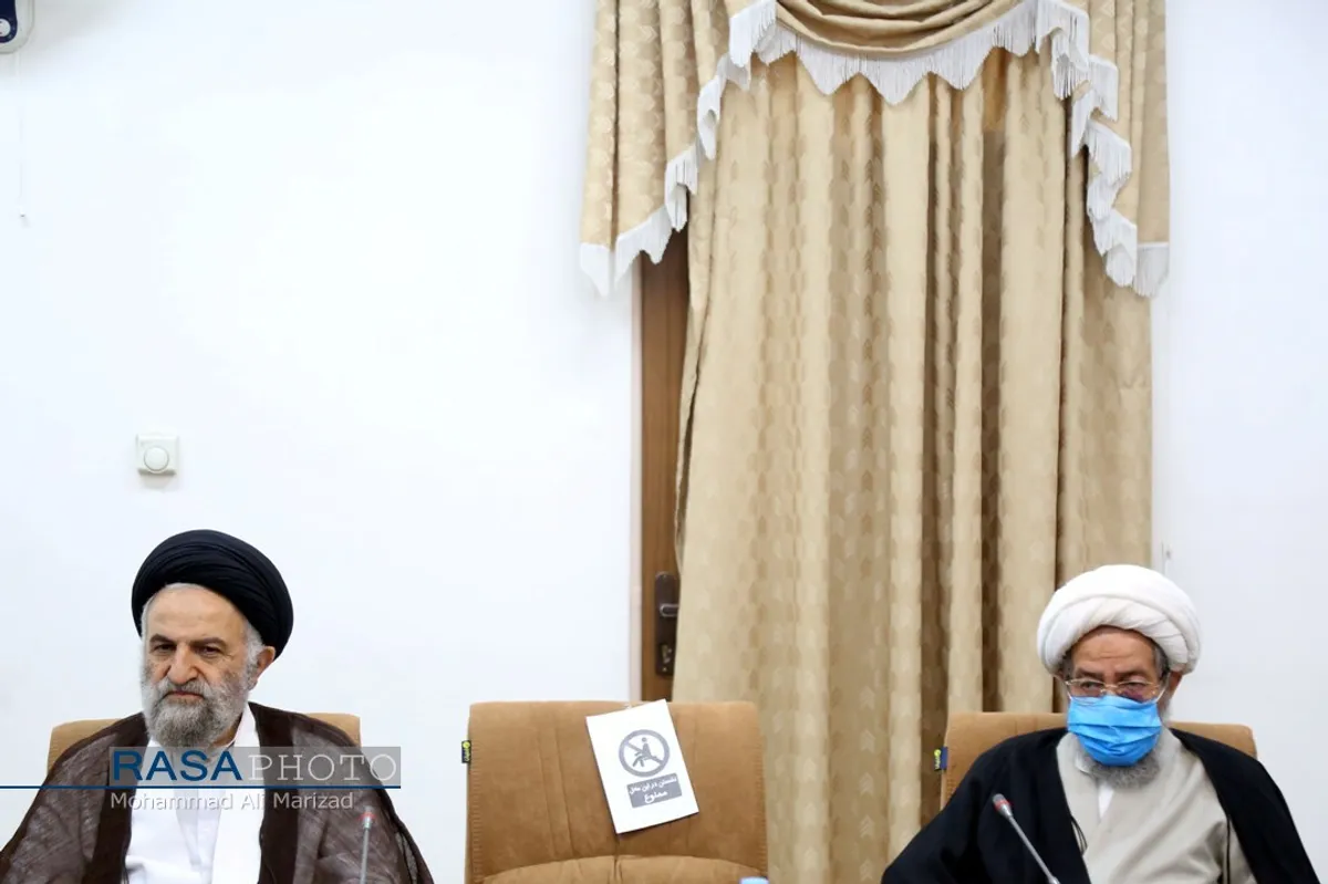 حضور رئیس قوه قضاییه در جلسه جامعه مدرسین