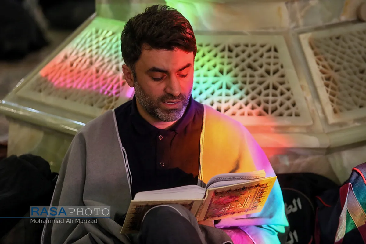 اعمال ام داود در مراسم معنوی اعتکاف | قم مسجد امام حسن عسکری