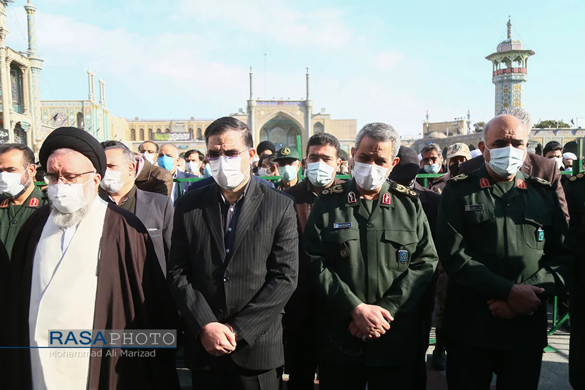 تشییع پیکر مطهر سردار مهدی مهدوی نژاد