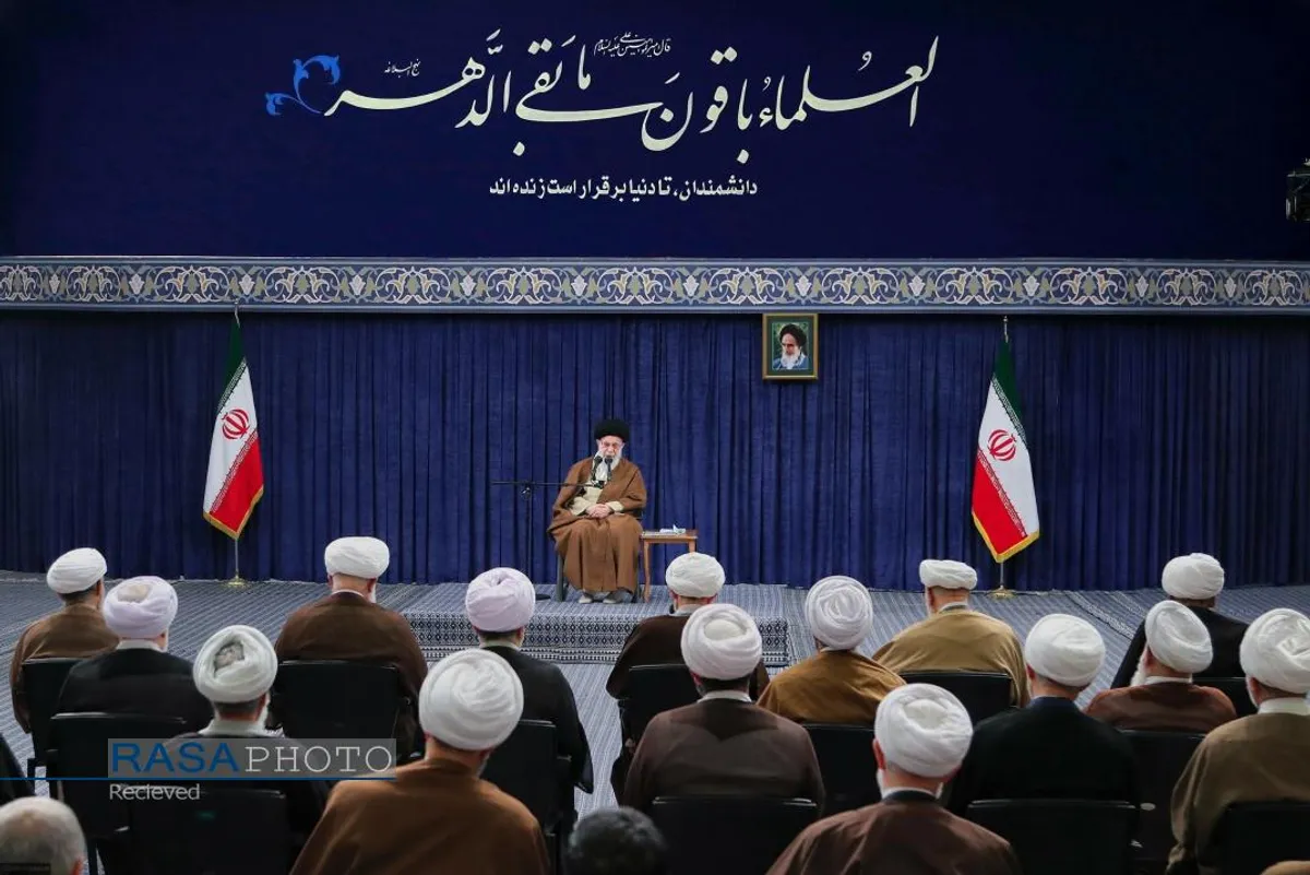 دیدار اعضای ستاد برگزاری کنگره بین&zwnj;المللی بزرگداشت علامه طباطبائی با رهبر انقلاب