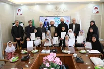 جشن عبادت به یاد کودکان میناب در اردبیل برگزار شد