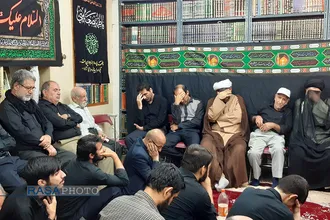 مجلس روضه خوانی آیت الله شفیعی عضو مجلس خبرگان رهبری&lrm;