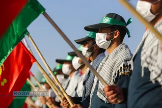 &laquo;عهد سربازی&raquo; نیرو&zwnj;های مسلح با امام زمان (عج) در جمکران&lrm;&lrm;