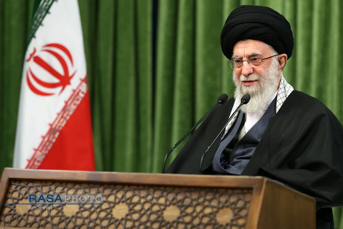ارتباط تصویری جمعی از مداحان با مقام معظم رهبری