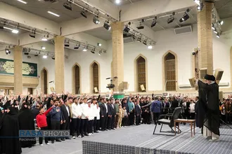 دیدار دانش&zwnj;آموزان و دانشجویان با رهبر انقلاب به&zwnj;مناسبت سالروز ۱۳ آبان