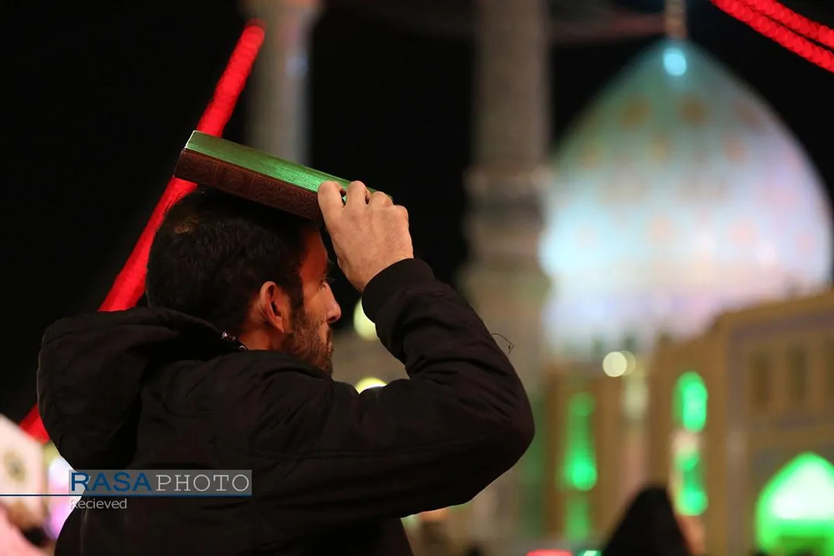 احیا شب ۲۳ ماه مبارک رمضان در مسجد مقدس جمکران