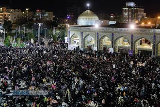 احیا شب ۲۱ ماه مبارک رمضان در حرم مطهر رضوی