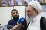 حضور آیت الله فقیهی در پای صندوق رای دومین دوره چهاردهمین انتخابات ریاست جمهوری