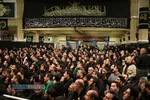اولین شب مراسم عزاداری حضرت اباعبدالله الحسین (علیه&zwnj;السلام) با حضور رهبر انقلاب امام خامنه ای