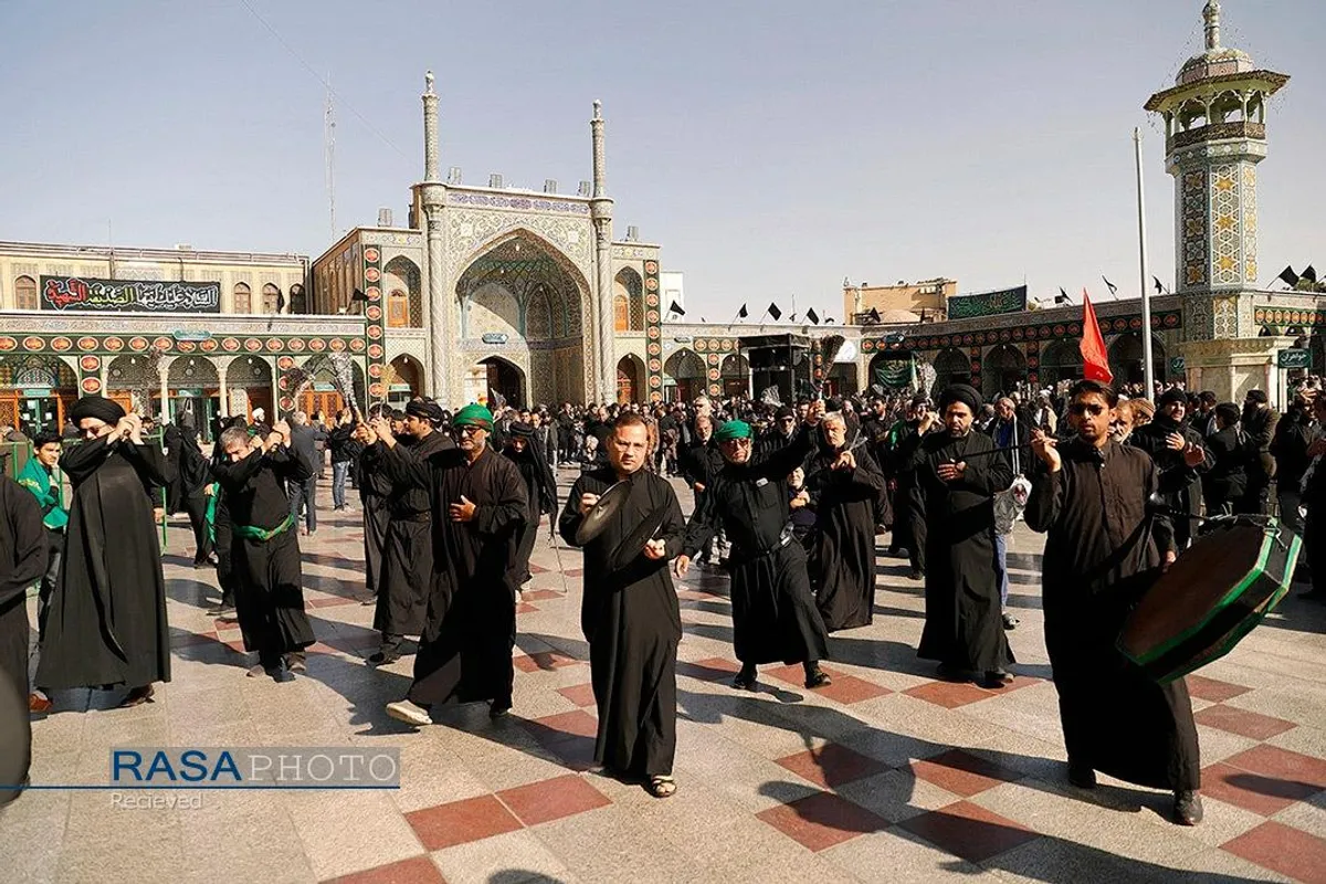 حرم کریمه اهلبیت (س) در روز شهادت حضرت زهرا (سلام&zwnj;الله&zwnj;علیها)
