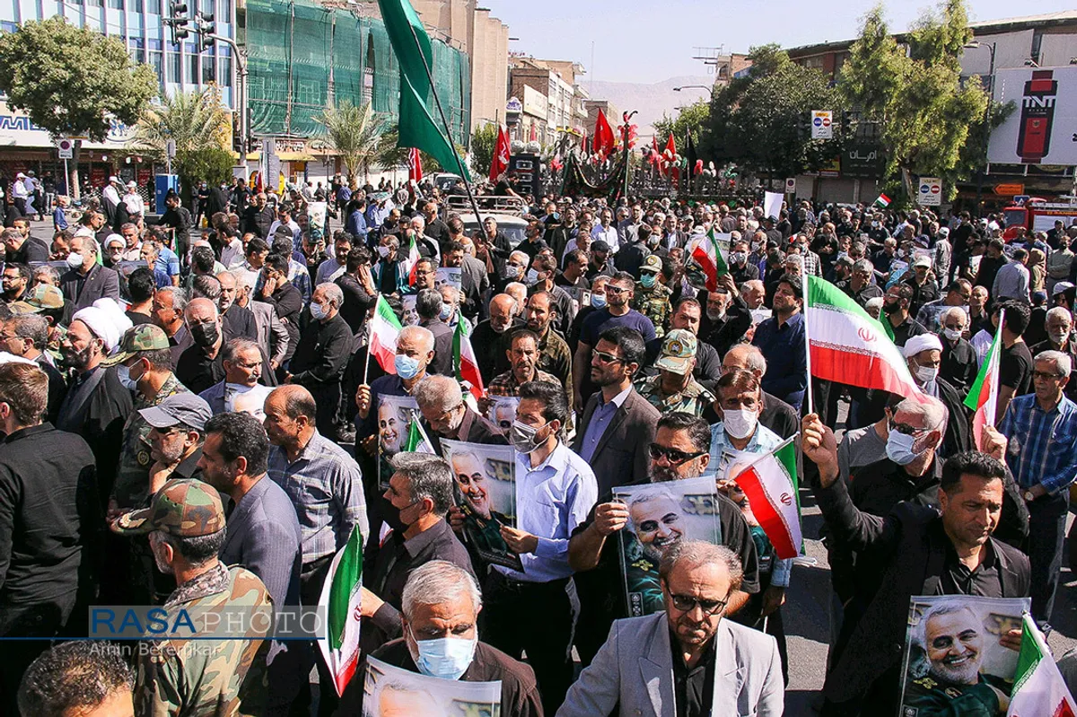 راهپیمایی &laquo;امت رسول الله&raquo; در شیراز&lrm;&lrm;