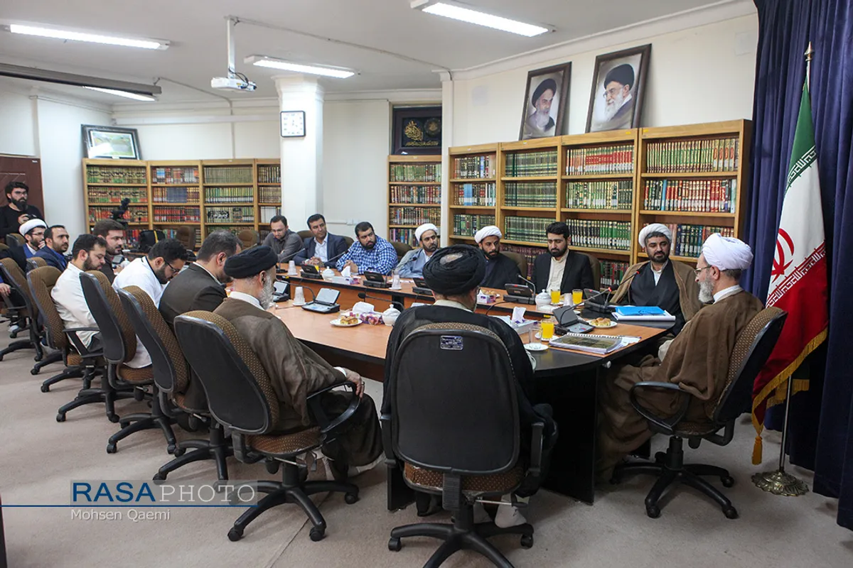 دیدار مدیرعامل و مسئولین خبرگزاری رسا با آیت الله اعرافی