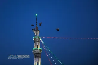 جشن بزرگ شب نیمه شعبان در مسجد مقدس جمکران