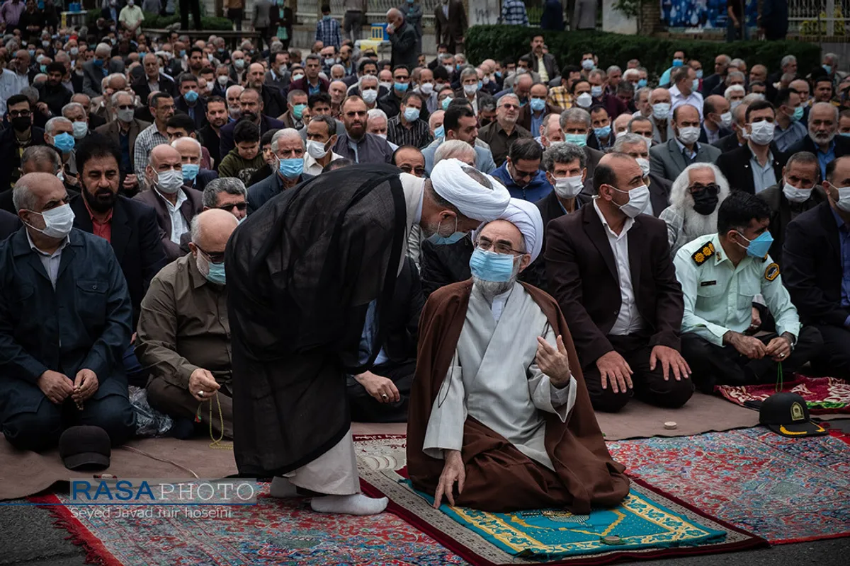اقامه نماز عید فطر در رشت