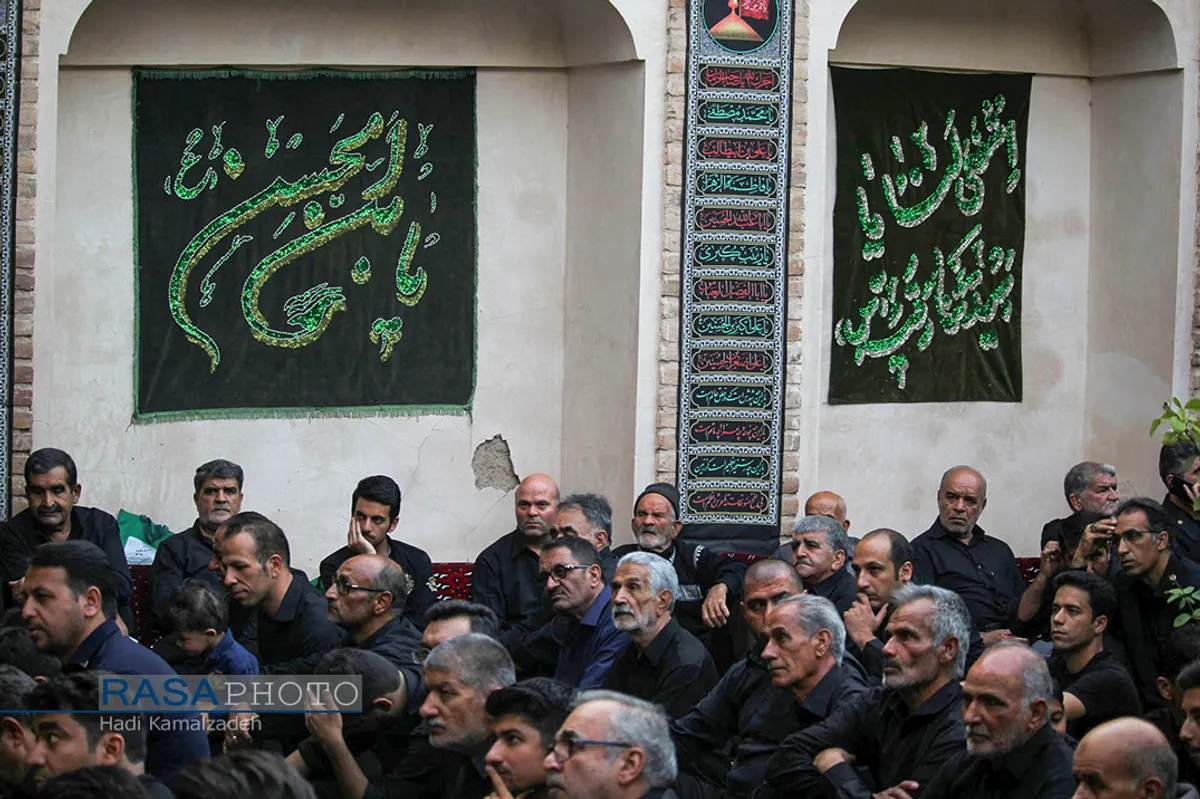 مراسم عزاداری سنتی حسن حسین (ع) در حسینیه گود بیرجند&lrm;
