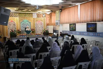 دیدار دانشجویان دانشگاه شهید بهشتی با آیت الله شب زنده&zwnj;دار