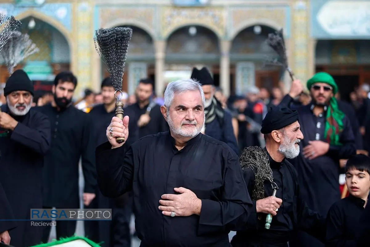 عزاداری روز شهادت حضرت صدیقه کبری (سلام&zwnj;الله&zwnj;علیها) در قم
