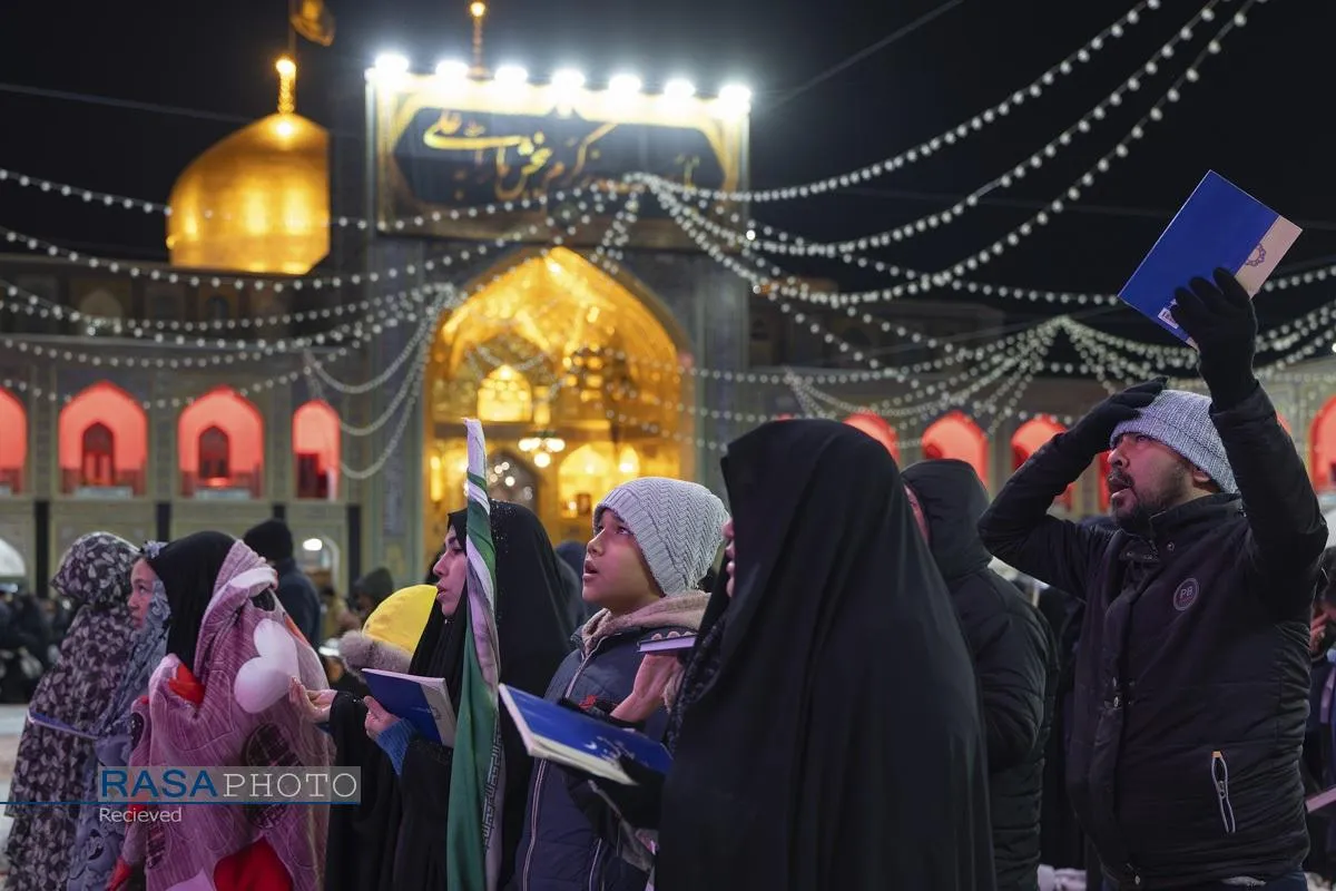 احیا شب بیست و سوم ماه مبارک رمضان در حرم مطهر رضوی