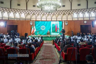 رونمایی از تفسیر تسنیم آیت&zwnj;الله جوادی آملی