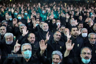 مراسم شام&zwnj;غریبان حضرت سید الشهداء (علیه السلام) در حرم مطهر رضوی