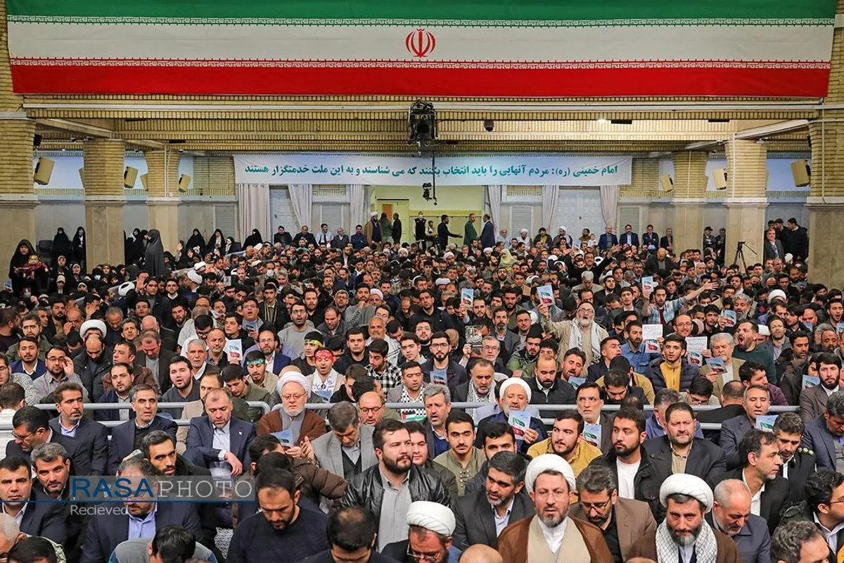 دیدار مردم آذربایجان شرقی با رهبر معظم انقلاب اسلامی