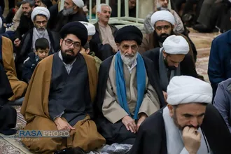 مراسم ختم مرحوم حجت الاسلام سقای بی&zwnj;ریا در قم