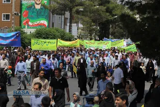 به سوی قدس | راهپیمایی روز جهانی قدس در بیرجند