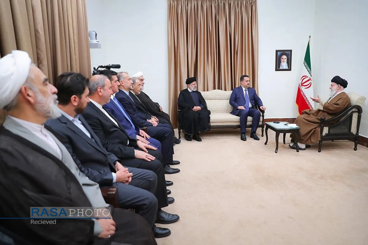 دیدار نخست&zwnj;وزیر عراق با مقام معظم رهبری