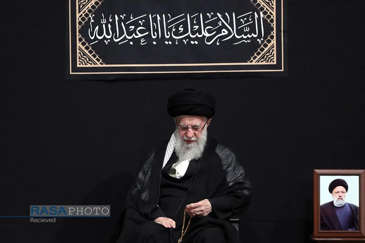 دومین شب مراسم عزاداری حضرت اباعبدالله الحسین (علیه&zwnj;السلام) با حضور رهبر انقلاب